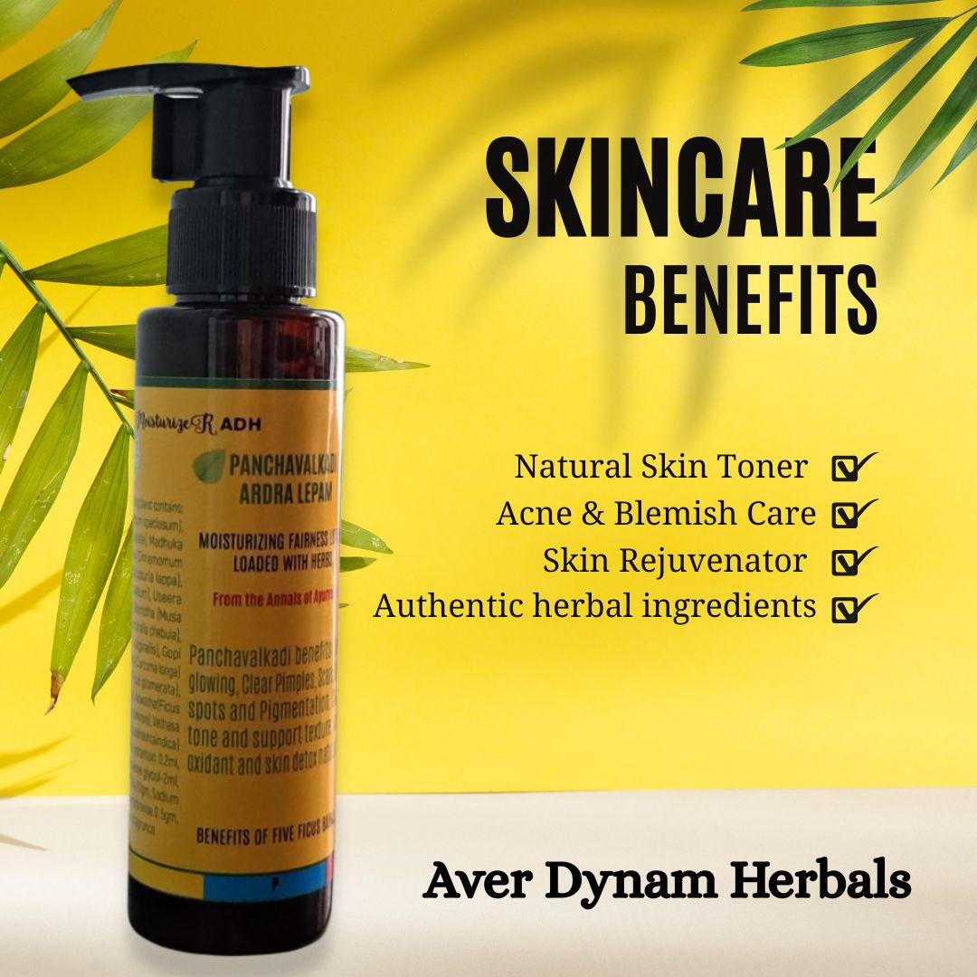 Panchavalkadi Ardra Lepam - Natural and Ayurvedic Fairness Lotion